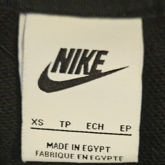 Women's Nike Black Hoodie Bronze Logo - Picture 6 of 7